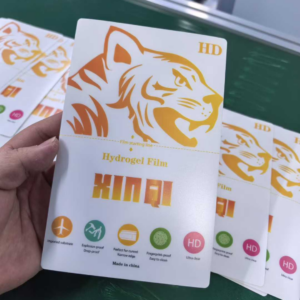 electroplated TPU high definition glossy screen protector sheet 120x180mm OEM manufacturer