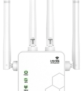 XL-Q3Max 1200M dual band WiFi repeater, 2.4GHz and 5GHz, MTK chipset, 1WAN+1LAN, US/EU/UK/AU plugs, white black pink yellow colors, 60pcs per carton, bulk purchase wholesale, mixed order accepted, ideal for large distributors, cross-border e-commerce wholesale accounts, and overseas warehouse stocking.