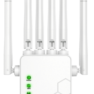 XL-Q3pro 450M 6-antenna smart WiFi repeater, QCA chipset, 1WAN+1LAN, US/EU/UK/AU plugs, white black pink yellow colors, 60pcs per carton, hotel bulk supply wholesale, OEM white label available, ideal for hotel chains, apartment complexes, school dorms, and hospital wards.