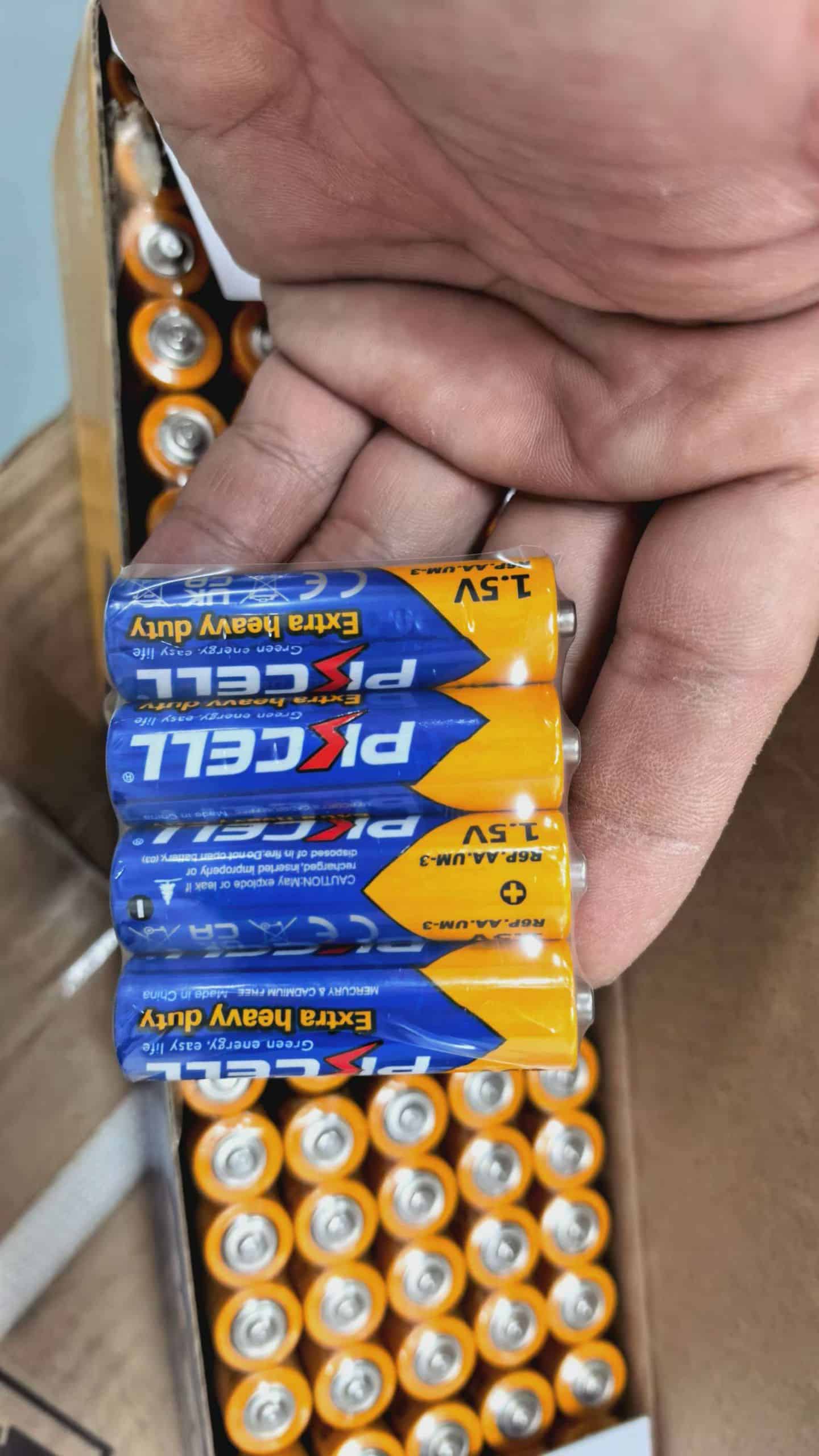 16,000 AA batteries bulk stock clearance – low price wholesale end-of-line inventory