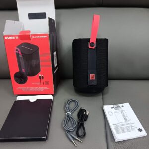 Fabric Bluetooth speaker TWS pairing USB TF card AUX input – limited stock 300 pieces